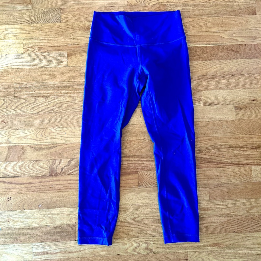 lululemon athletica vibrant royal blue leggings